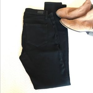 Black Paige Verdugo Ultra Skinny Jeans
